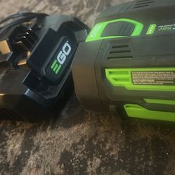 56 V Ego Battery And Charger 