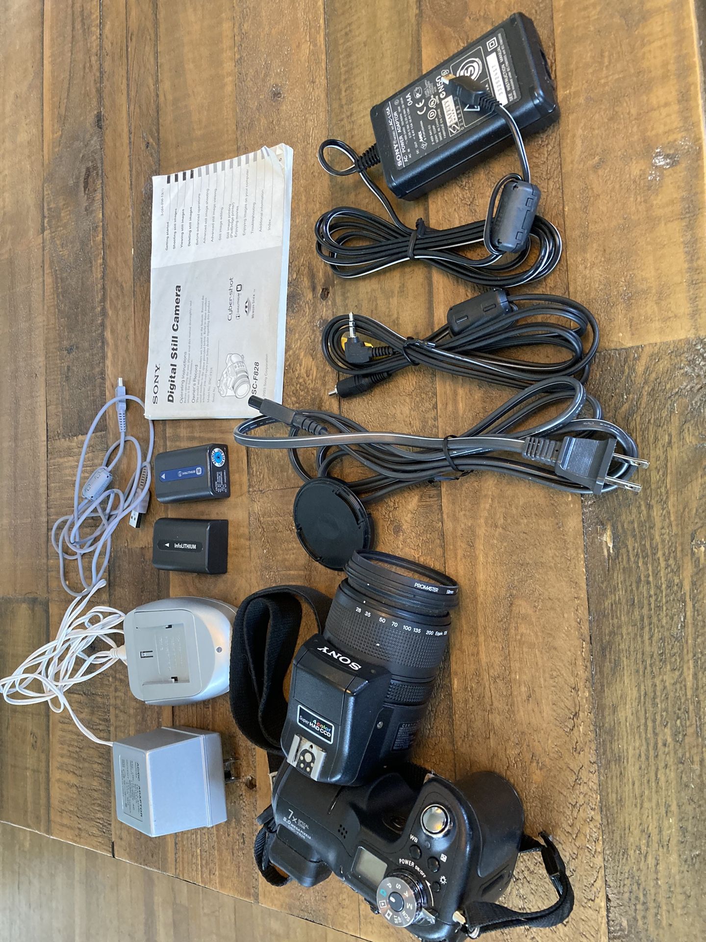 Camera: Sony Cyber shot DSC F828