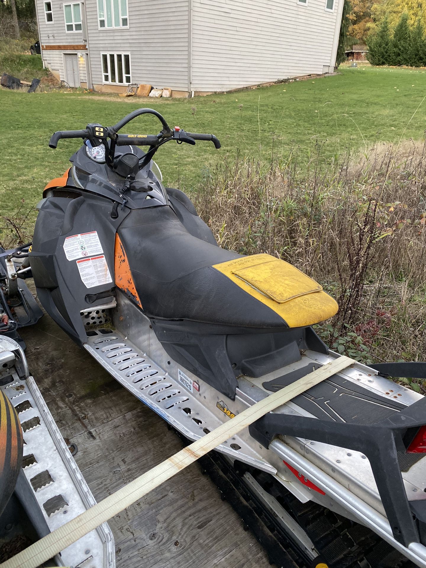 Skidoo snowmobiles