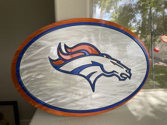 NFL BRONCOS PLAQUE