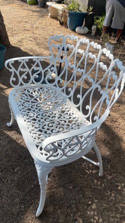Gorgeous Metal bench