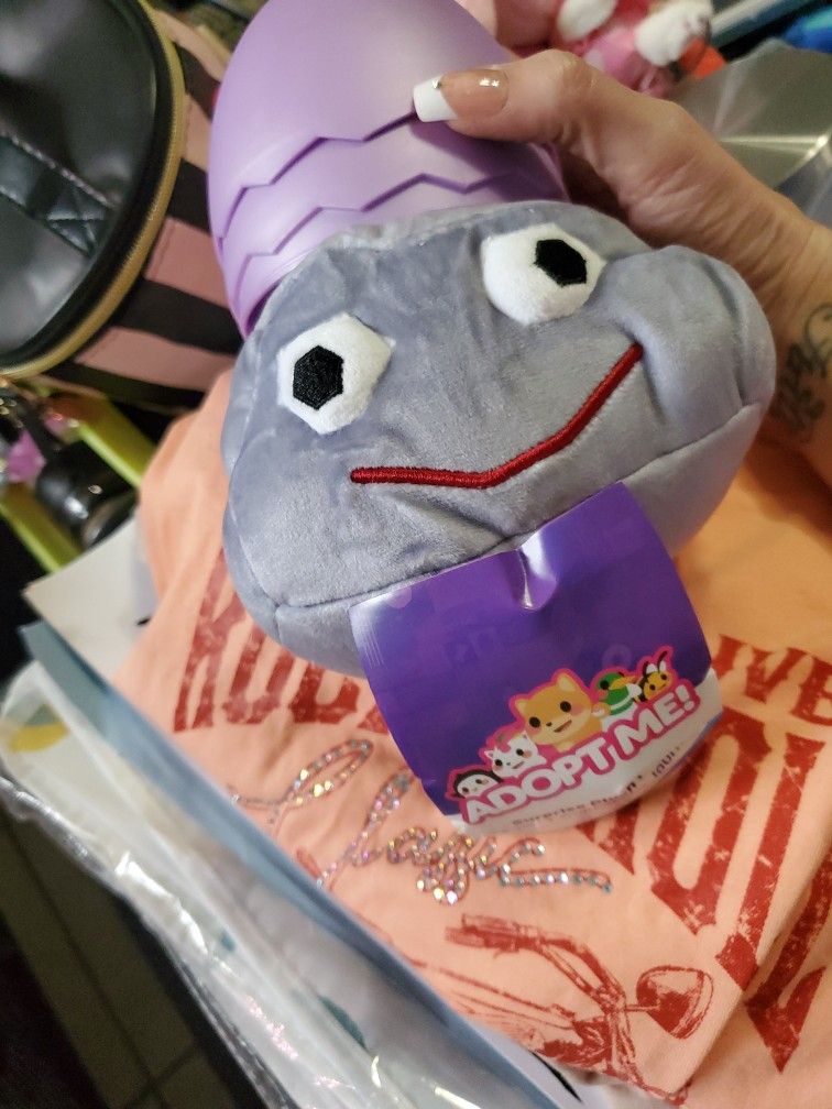 Brand New Adopt Me Pet Rock Plush