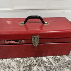 Metal Toolbox Vintage Popular Mechanics