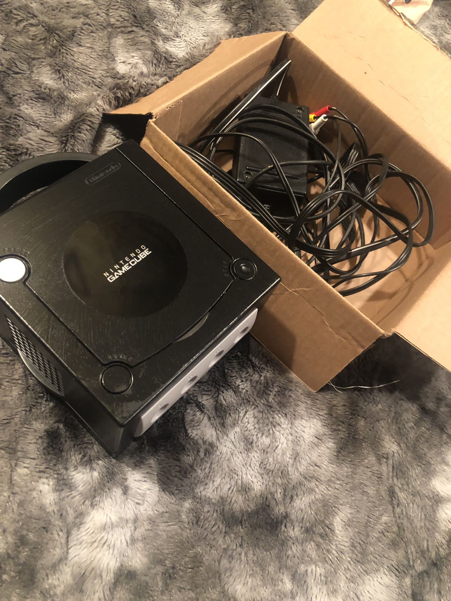 Nintendo GameCube for sale - the controller port acts a little finicky and needs a new one/to be cleaned