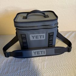 YETI Hopper Flip 8 Portable Soft Cooler- Charcoal  $150 Cash Only 