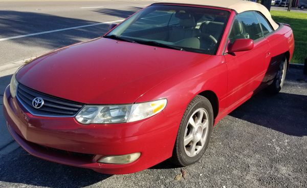 2002 Toyota Solara Convertible Obo For In Ruskin Fl Offerup 2002 Toyota Solara Convertible Obo