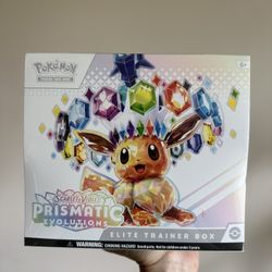 Pokemon Prismatic Evolutions ETB