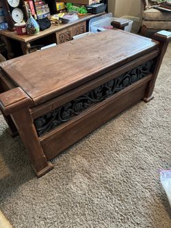 Solid Wood Chest