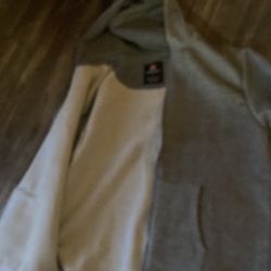 Gray Hoodie Sweatshirt 