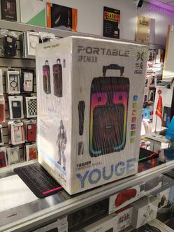 Portable party Speaker with 🎤 mic controller 80W Power brand new sealed - Just for $79
