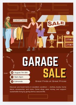 Garage sale this weekend Aug 7th-9th Edmonds