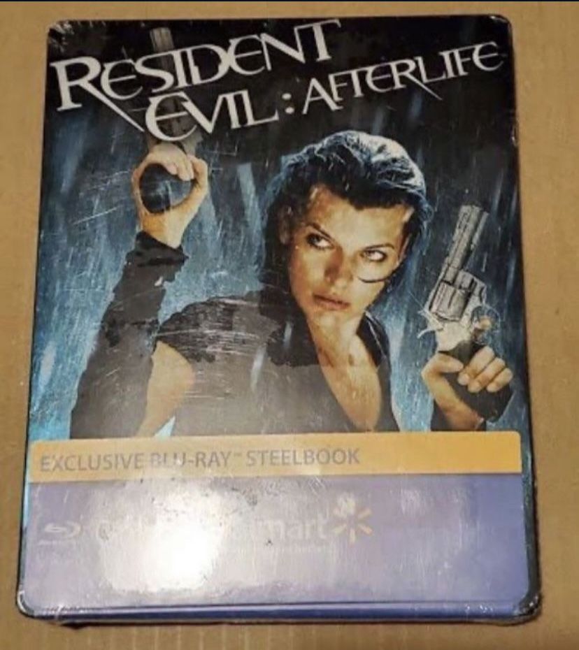 bluray resident evil afterlife blu ray steelbook brand new