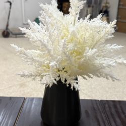 White Faux Plant