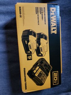 BATTERY AND CHARGER KIT