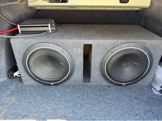 Subwoofers and Amp