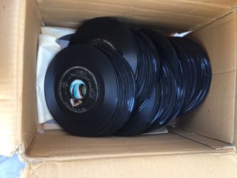 Record albums and 45s