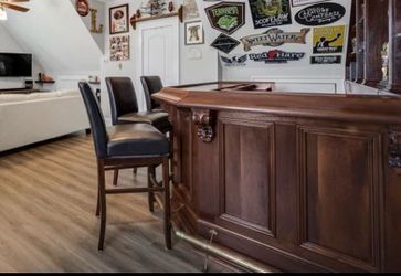 Custom built bar