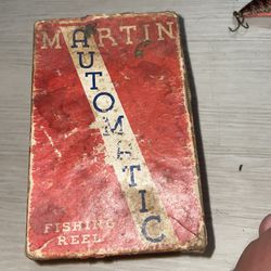 Old Vintage Martin Auto Reel 