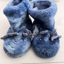 Blue Dragon Boot Slippers - Size 13