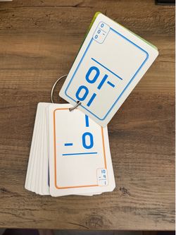 Laminated flash cards for kids