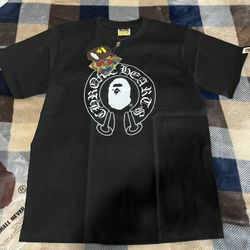 Black Bape Chrome Tshirt  