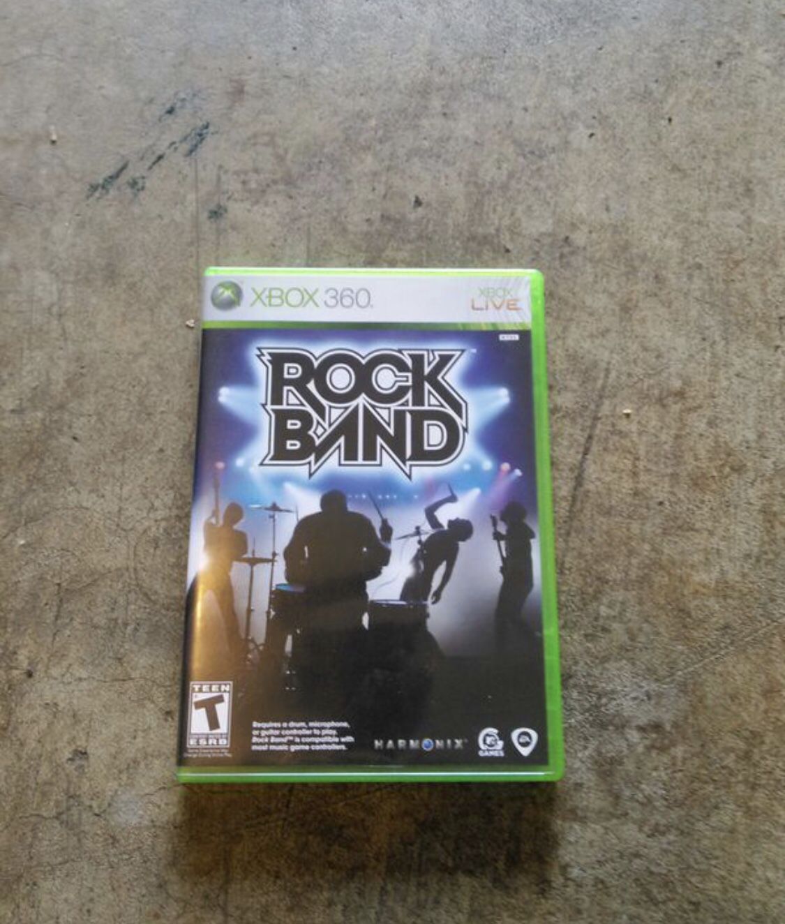 Rock Band 1 & 2 + Guitar + Drums + Microphone