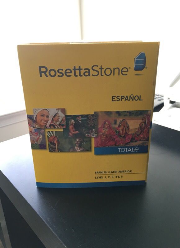 Rosetta Stone Spanish level 1-5