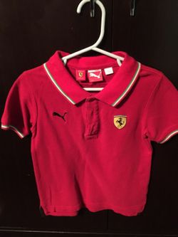 Boys Ferrari Shirt