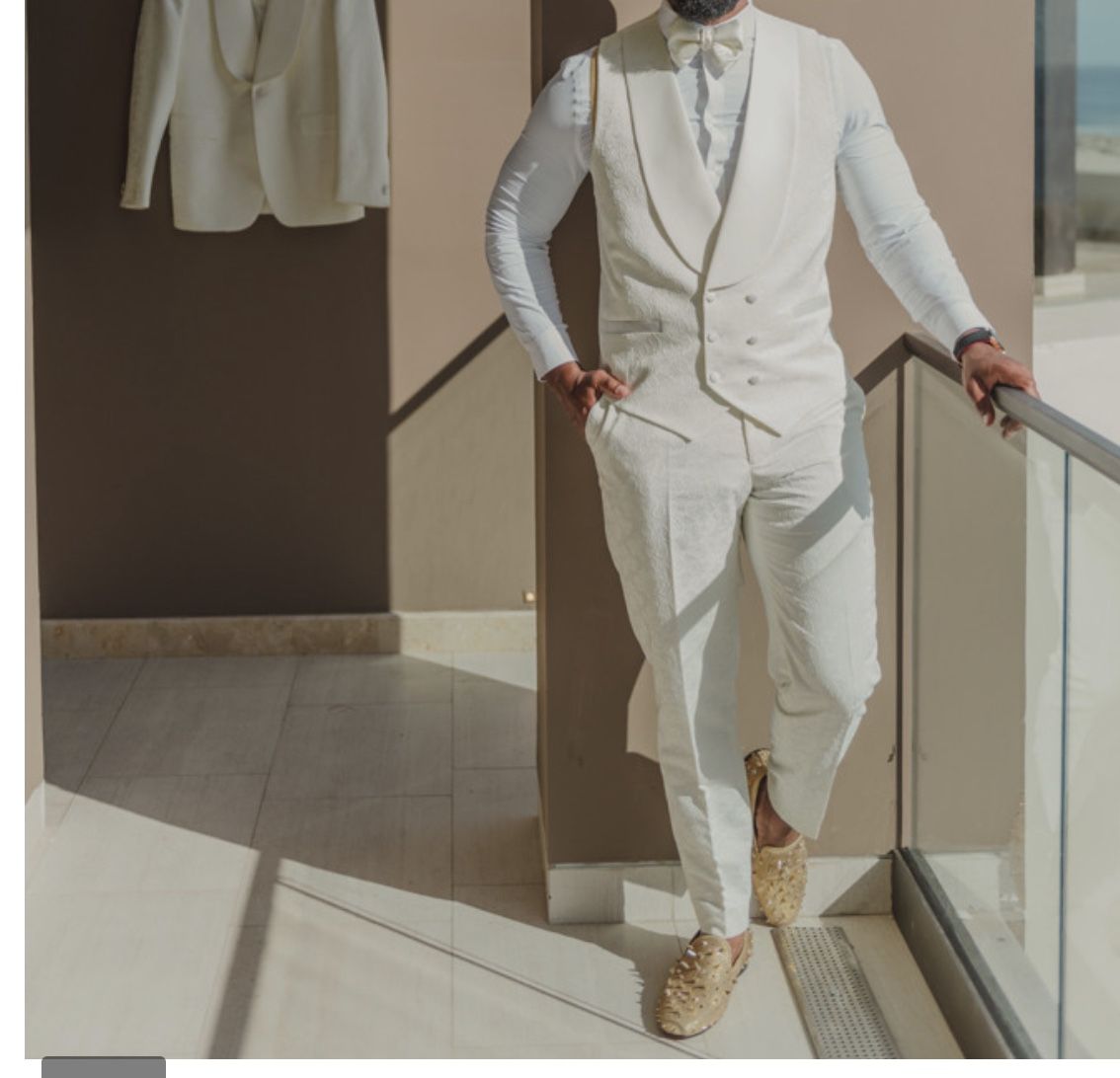 Custom Suit With Pattern
