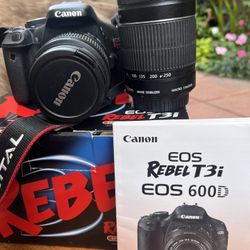 Canon Rebel EOS T3i Camera 
