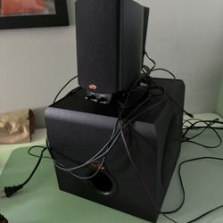 2 Speaker And Subwoofer