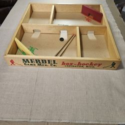 Vintage Hockey Game And Box Great Condition Myrtle Games