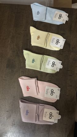 Alo Unisex Half-crew Socks