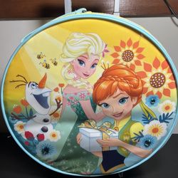 Disney Frozen Elsa Olaf Kids Rolling Luggage Round 