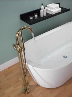 2 Handle Floor Clawfoot Tub Faucet