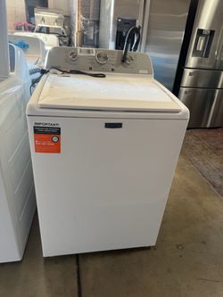 Maytag - 4.2 Cu. Ft. Capacity Top Load Washer -