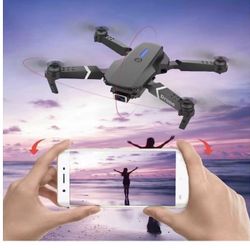 New Myshle SMS Drone, Foldable Drones with 4K HD Camera for Adults, RC Quadcopter WiFi FPV Live Video, Altitude Hold, Headless Mode, One Key Take Off