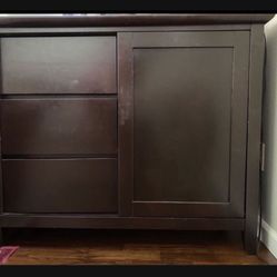 Cabinet With Drawers And Shelves 