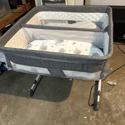 Free Twin Bassinet 