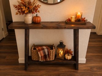 Rustic Farmhouse Entry Table