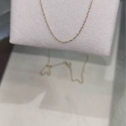 10K Solid Gold Chain 18” .8mm – Dainty / Minimal (Not Hollow)