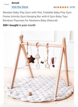 Wooden Play Gym