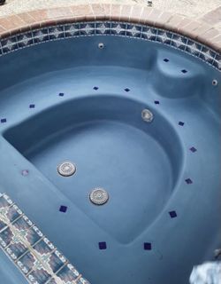 POOL PLASTER AND COPING