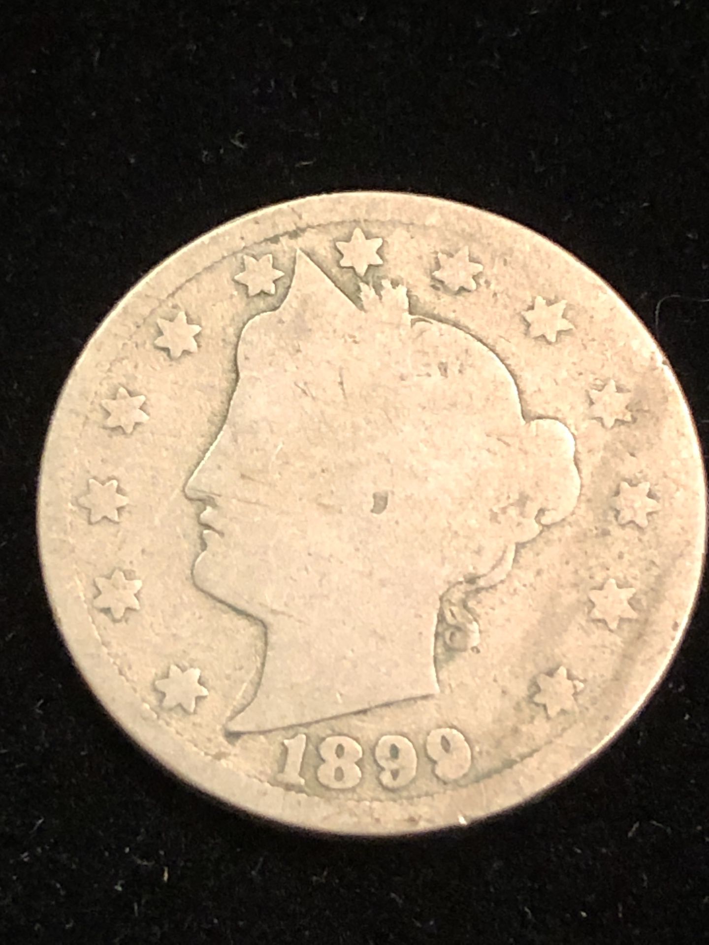 1899 Liberty Head V Nickel