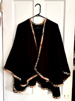 Black cape/poncho wrap