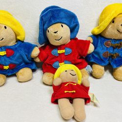 1990s Eden Paddington Bear Soft Teddy Bear Baby Plush Toys