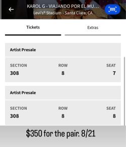 Karol G Santa Clara Friday 8/21