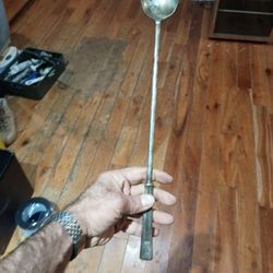 Vintage New York Hilton Hotel Silver Plated Serving Ladel