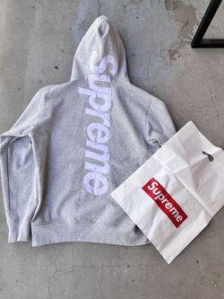 Supreme Hoodie Grey