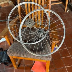 Set Of Chrome 20in BMX Rims